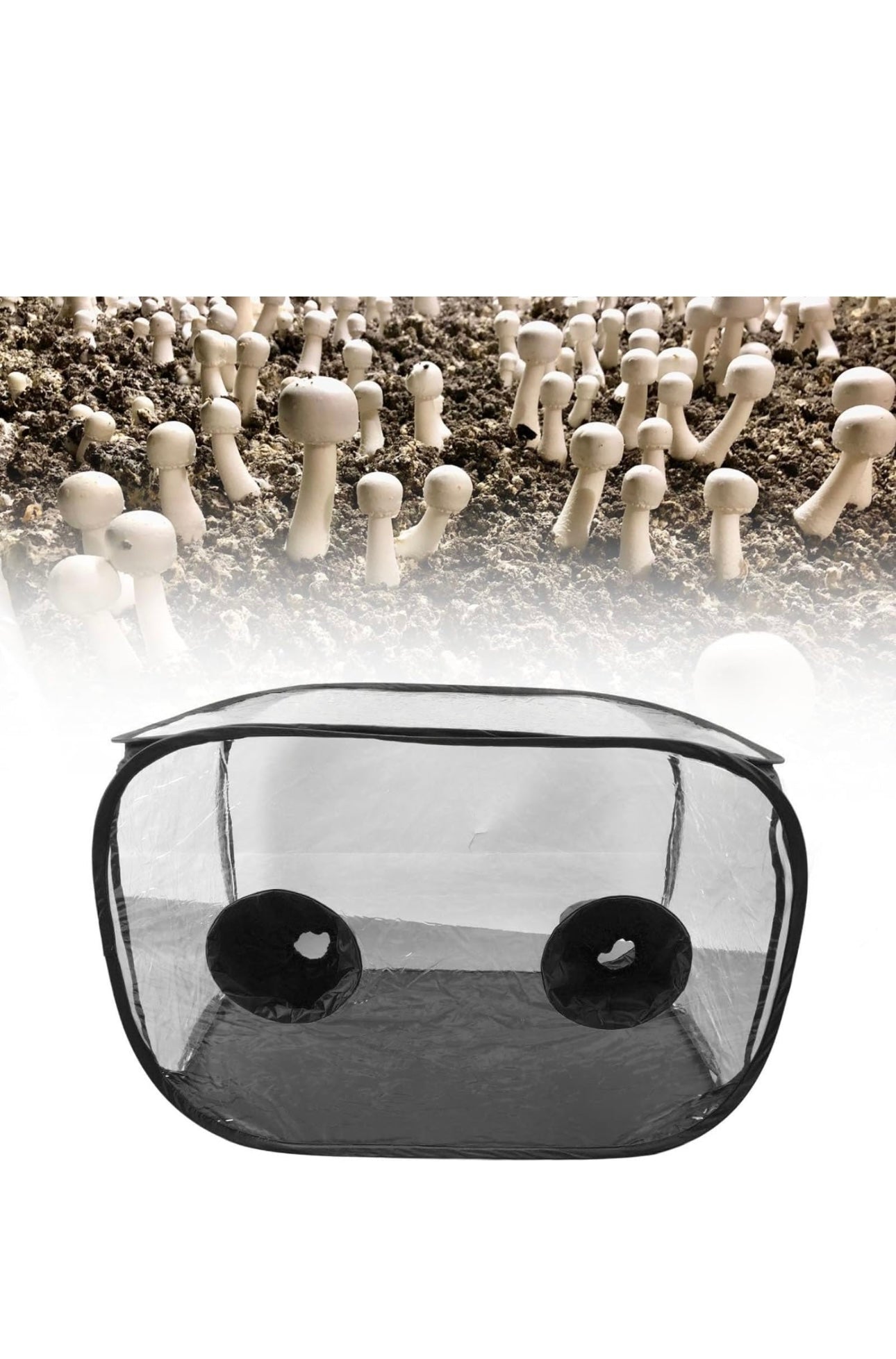 XXL - MushroomTec Still Air box - Mushroom Monotub Kit With Temp + Humidity