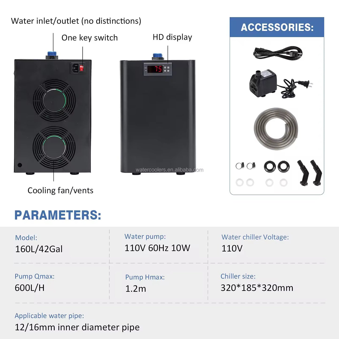 MT Water Chiller 160L