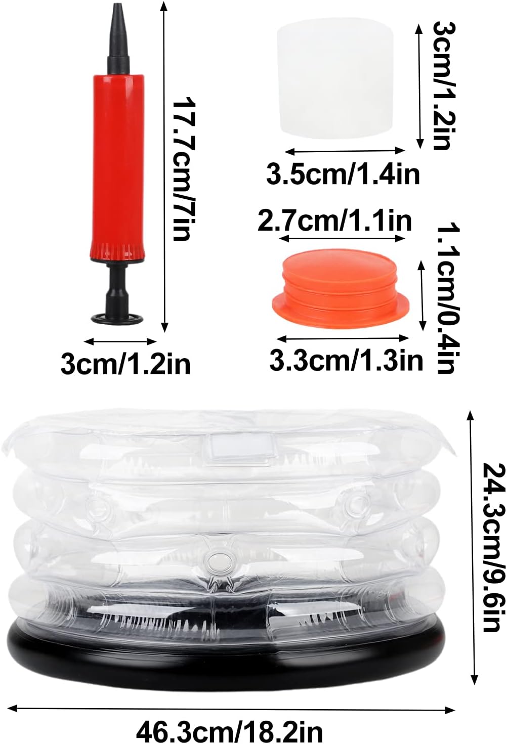 Inflatable Mushroom Monotub Kit